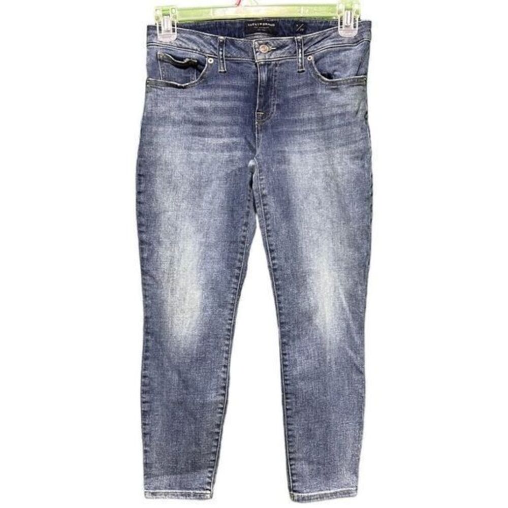 Lucky Brand Women’s Lolita‎ Low Rise Crop Jeans Five Pocket Style Blue Size 6/28